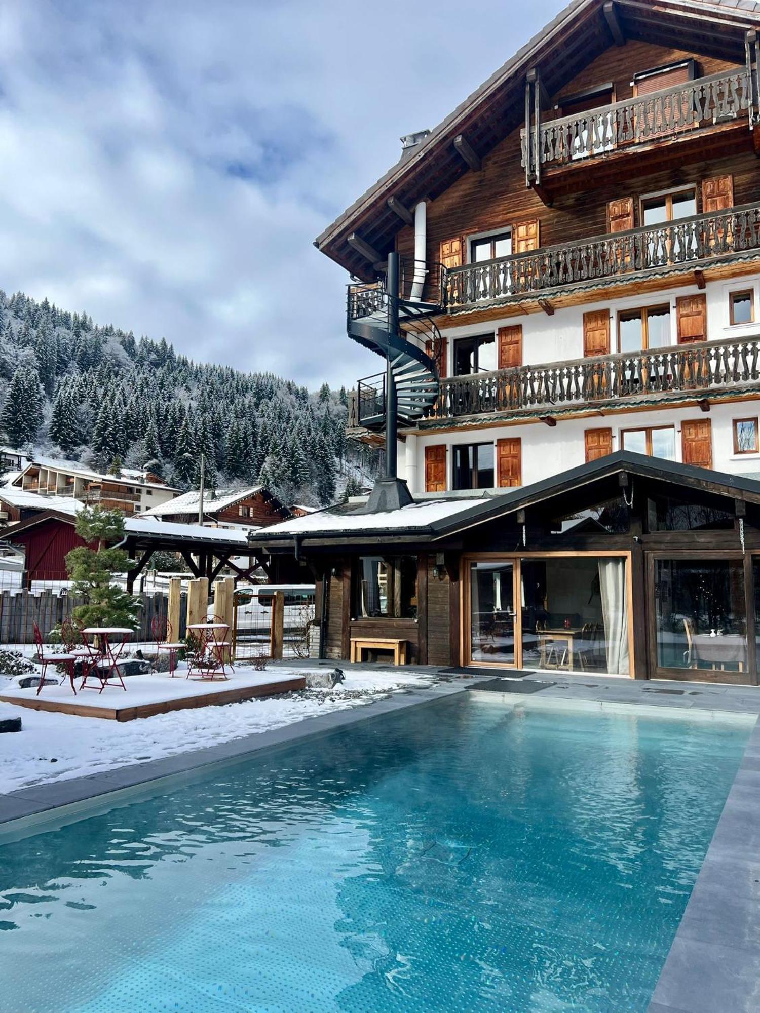 Fleur Des Neiges Hotel Morzine Bagian luar foto